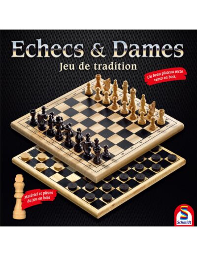 Échecs & Dames - Jeu de Tradition