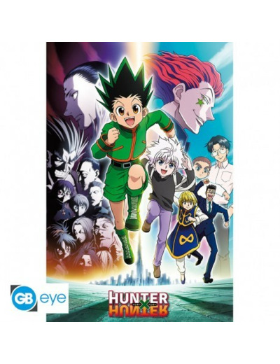 HUNTER X HUNTER - Poster - "Brigade Fantôme"- roulé filmé (91.5x61)