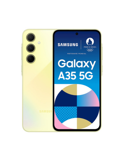 Smartphone a35 jaune