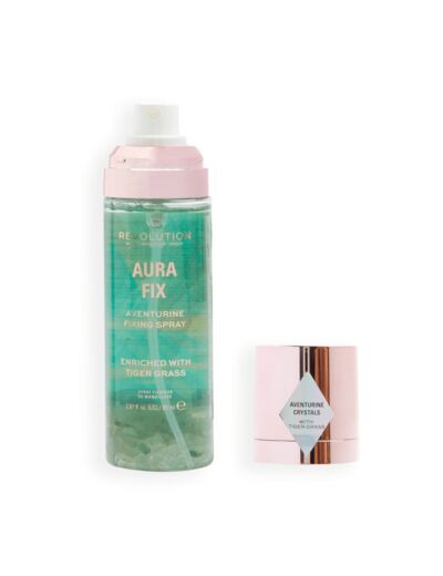 Spray fixateur de maquillage Aura Fix Aventurine - Crystal Aura