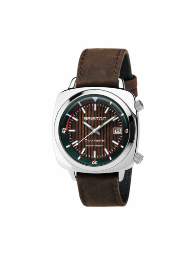 Montre Briston Clubmaster Diver HMS Date Acier