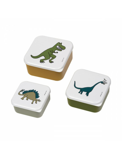 Set de 3 Lunch Box Dinosaure - DI994L - Petit Jour Paris