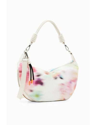 SAC A DOS MOYEN FLOU DESIGUAL POUR FEMME