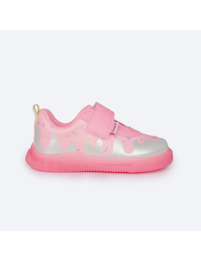 Basket bebe fille rose