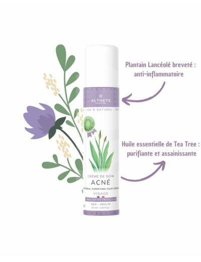 Altheys crème soin acné 50 ml