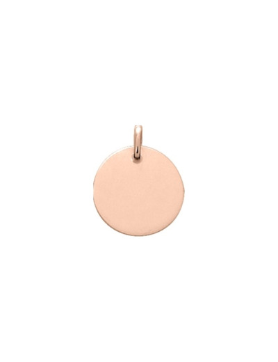 Pendentif en plaqué or rose