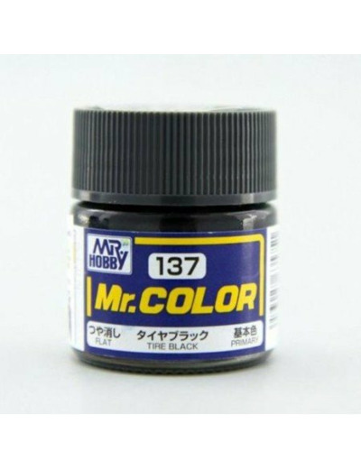GUNZE C-137 MR. COLOR (10 ML) TIRE BLACK