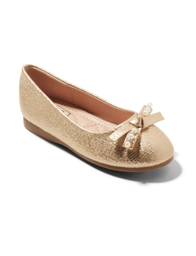 Ballerine junior fille or