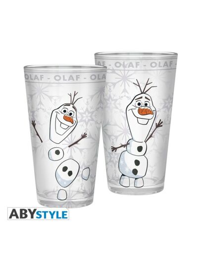 DISNEY - Verre XXL - 400 ml - Reine des Neiges 2 Olaf