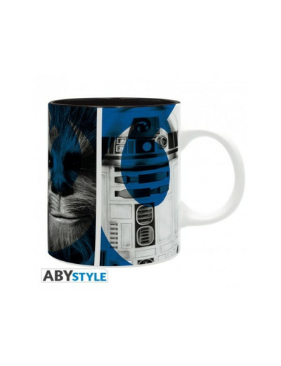 STAR WARS - Mug - 320 ml - SW9 R2-D2 & Rey