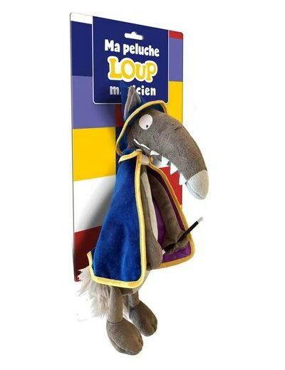 Peluche De Loup Magicien -  AU10885  - Auzou