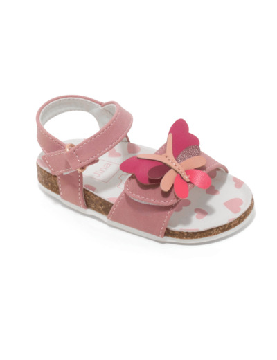 Sandale ouverte bebe fille rose