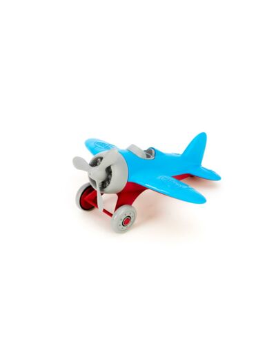 Avion bleu en plastique recyclé - GreenToys - 3901027