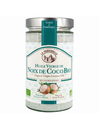 Huile vierge de Noix de Coco Bio