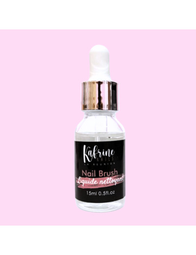 NAIL BRUSH 15ML- NETTOYANT PINCEAU