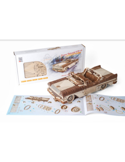 Cabriolet VM-05 – Puzzle 3d en bois