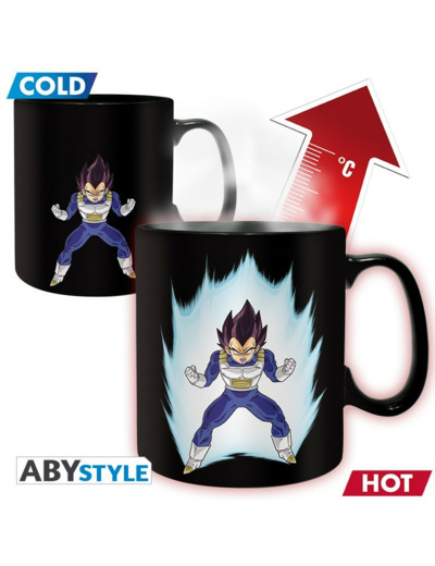 DRAGON BALL - Mug Heat Change - 460 ml - DBZ/ Vegeta