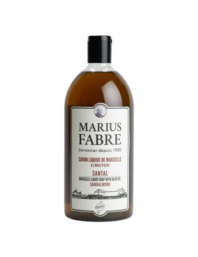 SAVON DE MARSEILLE LIQUIDE PARFUME MARIUS FABRE 1L