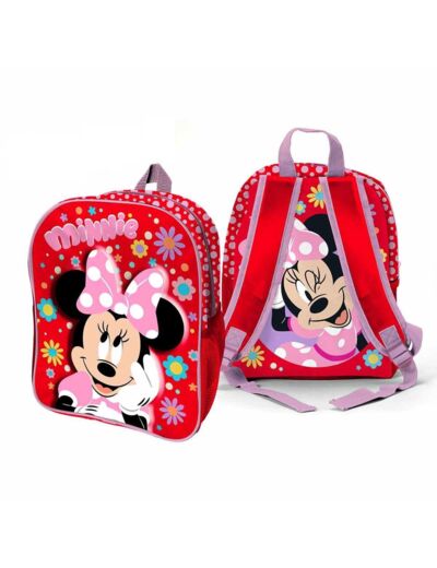 Sac a dos fille rouge minnie