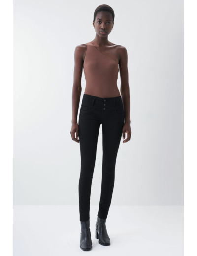 Jeans Mystery Push Up skinny en true black