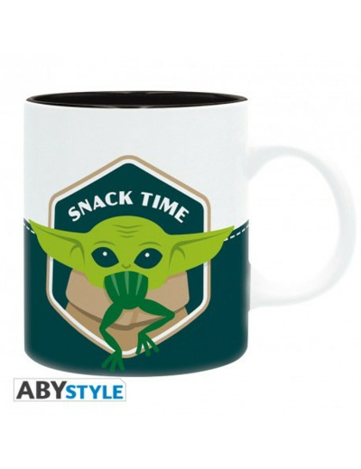 THE MANDALORIAN - Mug - 320 ml - Bébé Yoda Grenouille