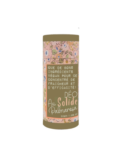 DEODORANT SOLIDE PALMAROSA MAS DU ROSEAU 30G