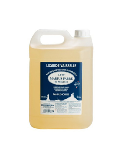 LIQUIDE VAISSELLE AU SAVON DE MARSEILLE MARIUS FABRE 5L