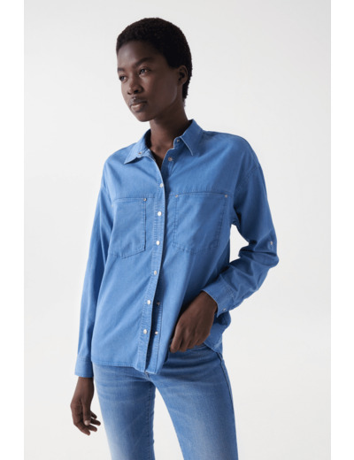 CHEMISE EN LIGHTDENIM REGULAR