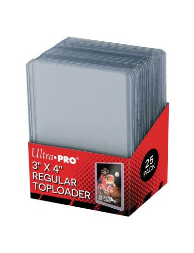 Toploader - 3" X 4" Regular Transparents