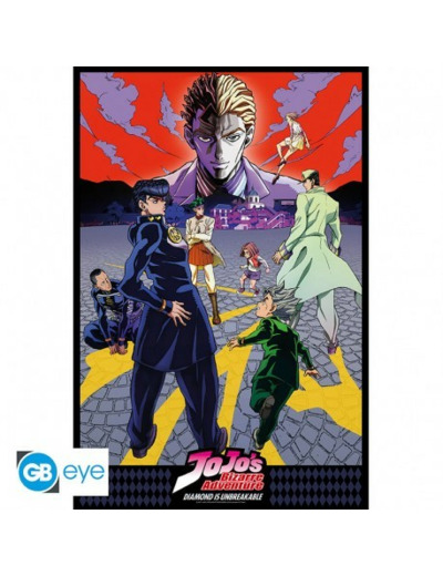 JOJO'S BIZARRE ADVENTURE - Poster "Diamond" roulé filmé (91.5x61)