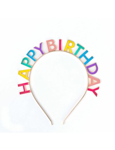 Serre-tête - Happy Birthday Multi  - 89070 - Great Pretenders