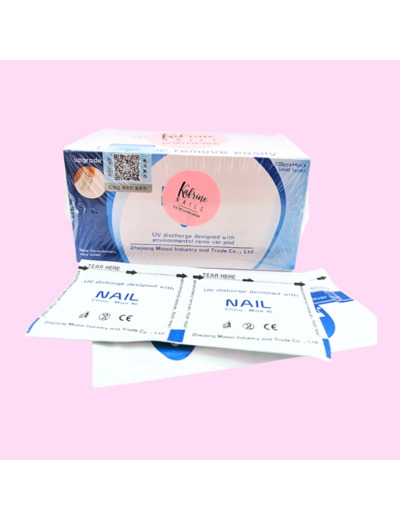 REMOVER PAD SEMI-PERMANENT (100 pcs)