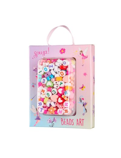 Kit Créatif perles, ABC Elfe - 106691 - Souza For Kids