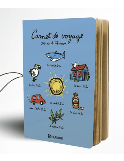 NOTEBOOK CARNET DE VOYAGE A6