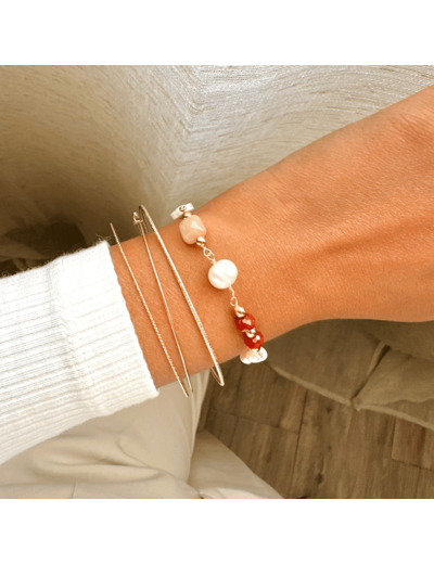 Bracelet Chemin de vie en acier inoxydable