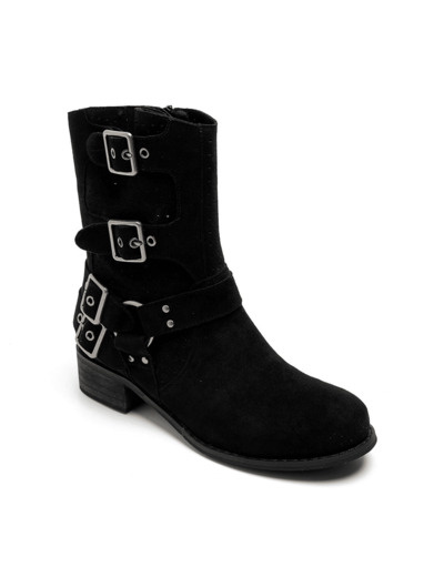 Boots femme noir