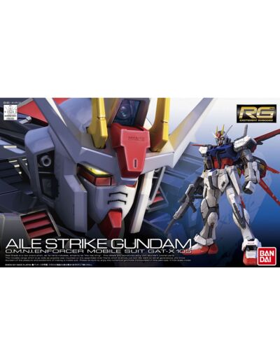 GUNDAM - RG 1/144 Aile Strike Gundam - Model Kit