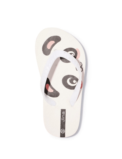 Tongs panda pour fille