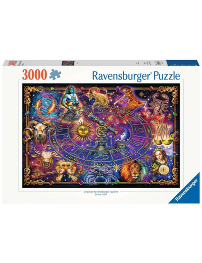 Ravensburger - Puzzle 3000 pièces - Signes du zodiaque