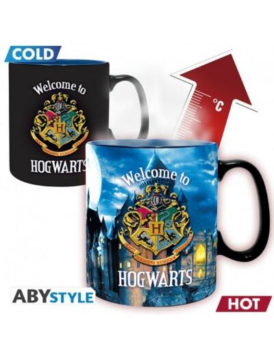 HARRY POTTER - Mug Heat Change - 460 ml - Lettre