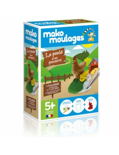 Mako Moulage La Poule Et Ses Poussins - 39044