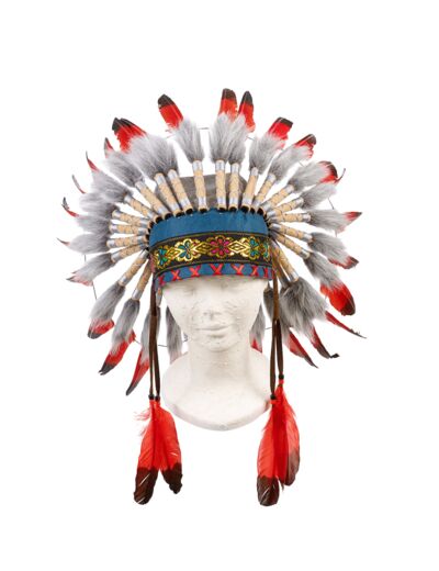 Ituha Chief Bandeau indien, réglable (1 pc) - Souza - 103404