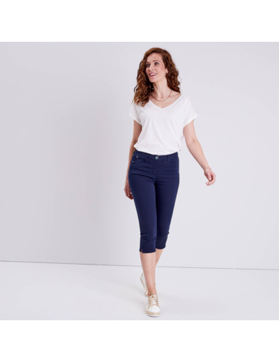 Pantacourt droit taille standard