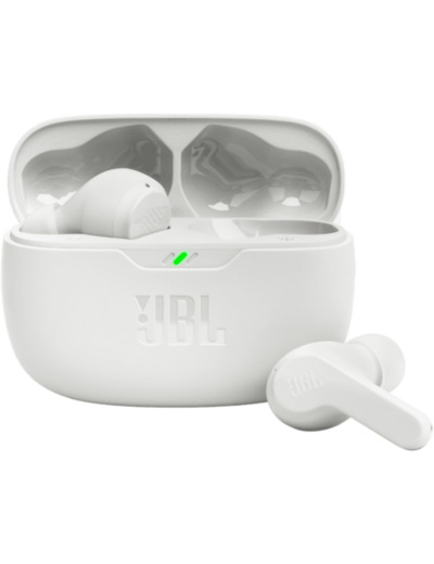 Ecouteurs true wireless vibe beam blanc