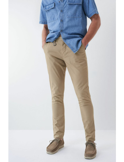 Pantalon chino Slim avec finition S-Repel