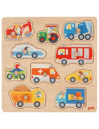 Puzzles Avec Images Cachees - Vehicule - 57391 - Goki