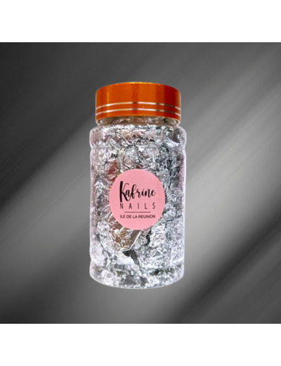 FEUILLE ARGENTE- NAIL ART