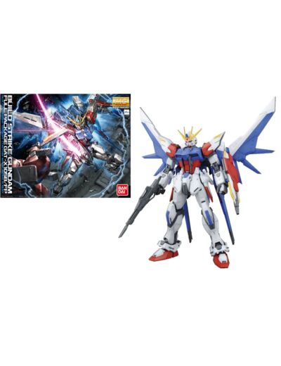 GUNDAM GUNPLA Build Fighters - Model Kit - MG 1/100 - Strike Gundam Full Pack MIX FIG