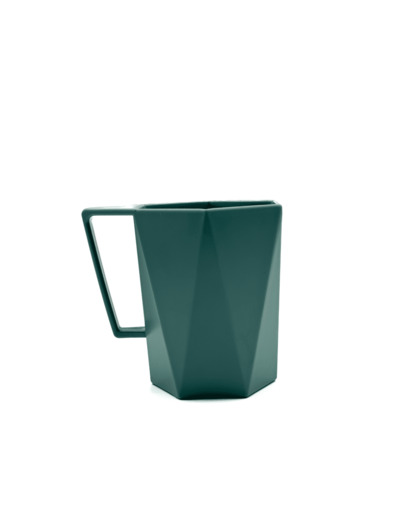 MUG PLASTIQUE GEOMETRIQUE