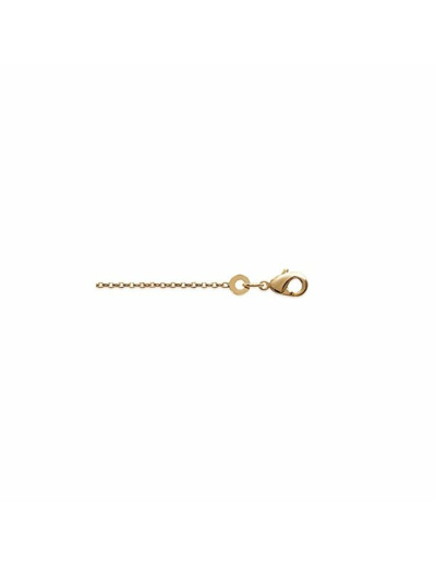 Chaîne de cheville en plaqué or, 25cm